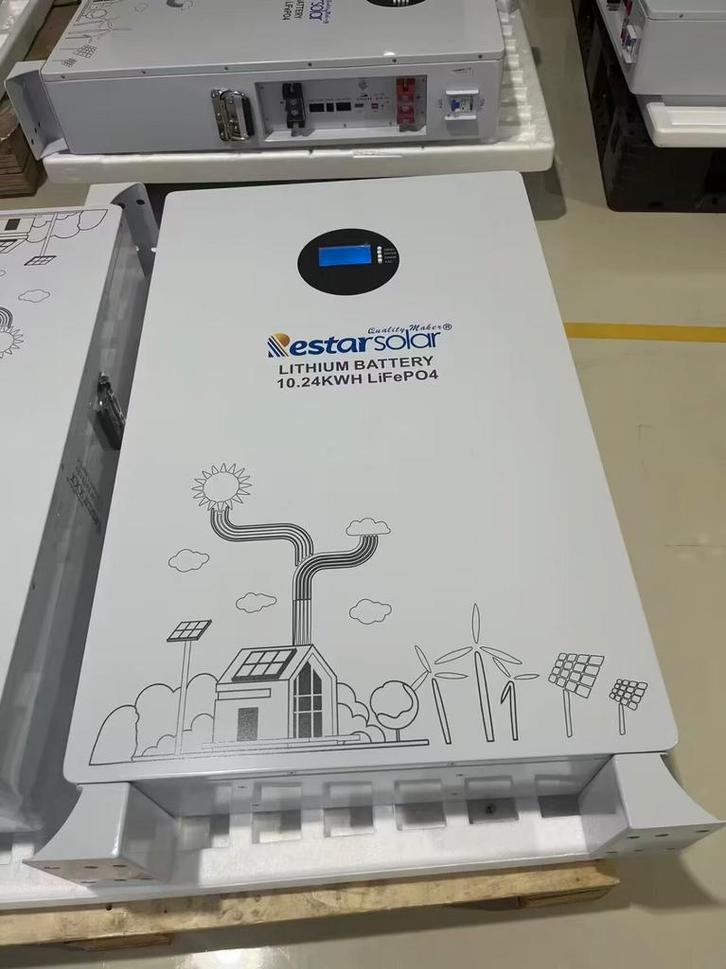 Restar thuisbatterij 10.2 kWh €1599,- SUPERDEAL, Doe-het-zelf en Verbouw, Zonnepanelen en Toebehoren, Nieuw