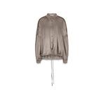 -8% Summum  Summum 2s3145-12294 blouse crinkle satin  maat 3, Kleding | Dames, Blouses en Tunieken, Verzenden, Nieuw, Beige