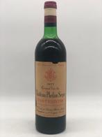 1 x 75cl Chateau Phélan Ségur, St.Estephe 1977 (Bordeaux), Verzamelen, Wijnen, Ophalen of Verzenden, Nieuw, Frankrijk, Rode wijn