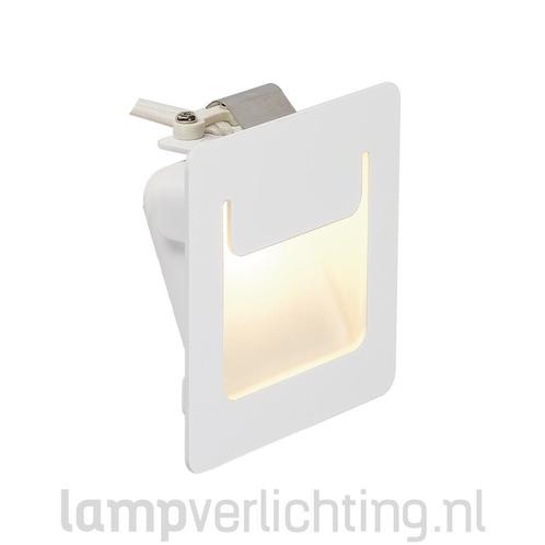 Wand Inbouwlamp LED 8x8 cm - Trapverlichting wand inbouwspot, Huis en Inrichting, Lampen | Spots, Led, Inbouw, Nieuw, Metaal of Aluminium
