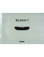 1992 MAZDA XEDOS 9 BROCHURE NEDERLANDS, Boeken, Auto's | Folders en Tijdschriften, Nieuw, Mazda, Author