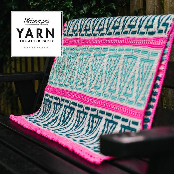 Scheepjes Haakpakket Folk Trees Blanket, Hobby en Vrije tijd, Breien en Haken, Breien of Haken, Nieuw, Wol of Garen, Ophalen of Verzenden