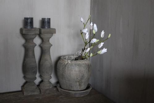 Aura Peeperkorn grijze stenen Chinese kruik medium, Huis en Inrichting, Woonaccessoires | Overige, Nieuw, Ophalen of Verzenden
