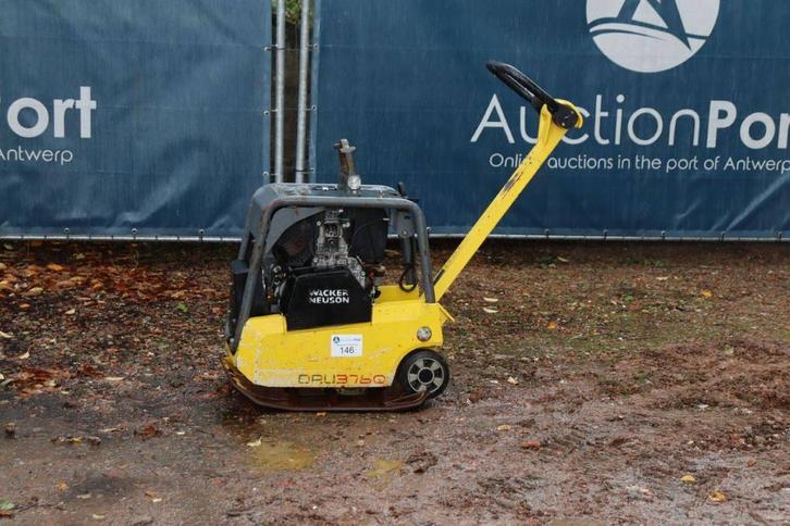 Veiling: Trilplaat Wacker Neuson DPU3760 Diesel 4.2kW 2018, Zakelijke goederen, Machines en Bouw | Overig, Ophalen
