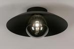 Rietveld Licht - Zwarte plafondlamp met, Huis en Inrichting, Nieuw, Verzenden