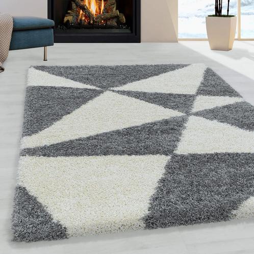 - Vloerkleed - Grijs - 240 x 340, Huis en Inrichting, Stoffering | Tapijten en Kleden, Grijs, Nieuw, Ophalen of Verzenden