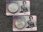 Nederland. Coincard 2½ Gulden 1961 + 1962 Laatste zilveren