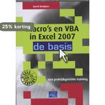 Macros en VBA in Excel 2007 - de basis 9789043016216, Verzenden, Zo goed als nieuw, G. Bruijnes