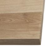 Houten tafelblad - 4cm dik eiken - Rechte afwerking