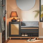 2dekans | SoBuy Schoenenbank FSR128-SCH - -, Huis en Inrichting, Ophalen of Verzenden, Gebruikt