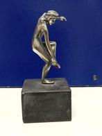 sculptuur, Donna Ellenica Nudo Neoclassico - 10 cm - .800