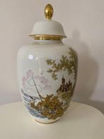 Hertel, Jacob &Co - dekselvaas (2) - Creamware - met de hand, Antiek en Kunst