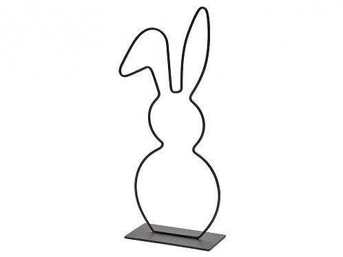 Actie metalen frame haas haasje hangend oor op voet 50 cm, Hobby en Vrije tijd, Knutselen, Nieuw, Ophalen of Verzenden
