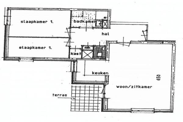 Appartement Amnestylaan in Middelburg, Huizen en Kamers, Huizen te huur, Via bemiddelaar, Zeeland, Appartement