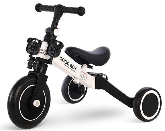 Eco Toys Wit 4-in-1 Loopfiets HC500041, Kinderen en Baby's, Speelgoed | Buiten | Voertuigen en Loopfietsen, Nieuw, Verzenden