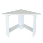 Wit hoekbureau met planken - 102x74 cm - gelamineerd spaa..., Ophalen of Verzenden, Nieuw