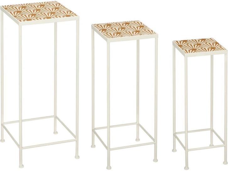 Mica Decorations Odile Bijzettafel - Set van 3 - Metaal -, Tuin en Terras, Overige Tuin en Terras, Nieuw, Verzenden