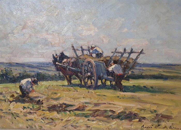 André Prévot-Valéri (1857-1930) - Moisson, Antiek en Kunst, Kunst | Schilderijen | Klassiek