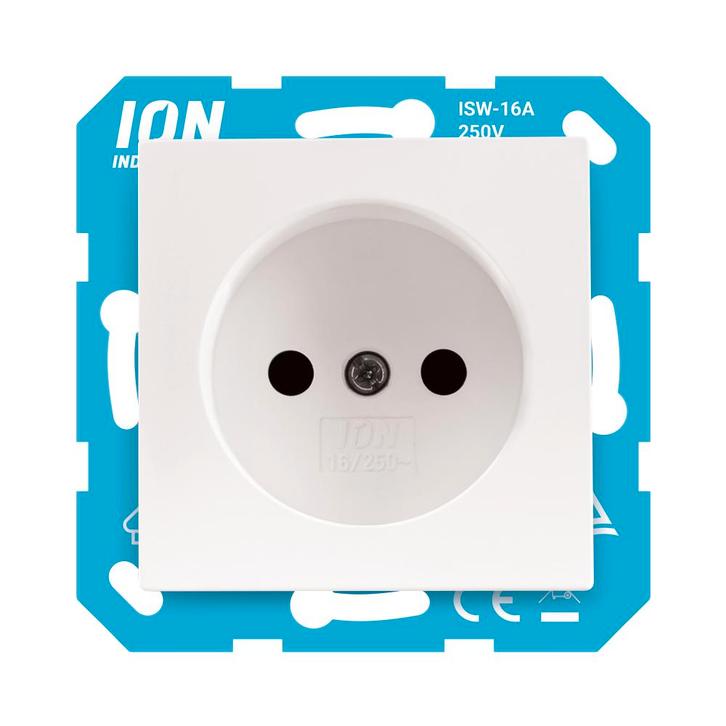 iON industries Wancontactdoos zonder Randaarde met, Doe-het-zelf en Verbouw, Elektra en Kabels, Nieuw, Ophalen of Verzenden