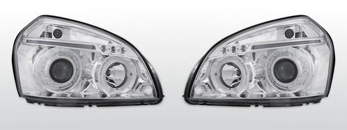 Koplampen Angel Eyes | Hyundai Tucson 2004-2010 | chroom, Auto-onderdelen, Verlichting, Nieuw, Hyundai, Verzenden