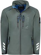 Geographical Norway Softshell Heren Jas Richywood Grijs, Verzenden, Nieuw, Grijs