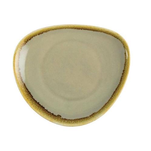 Kiln Driehoekige Borden | Mosgroen | 16,5cm | 6 stuks, Zakelijke goederen, Horeca | Overige, Verzenden