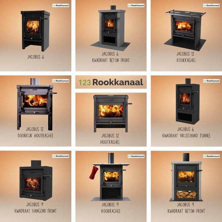 JAcobus: houtkachel - vraag naar onze prijzen!, Huis en Inrichting, Kachels, Vrijstaand, Nieuw, Hout, Ophalen of Verzenden