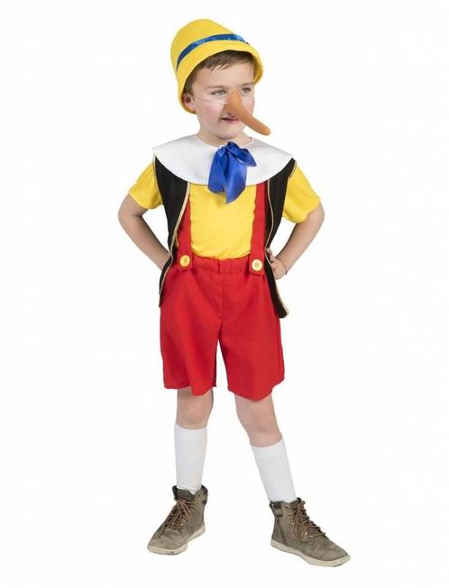 Pinokkio kostuum kind, Kleding | Heren, Carnavalskleding en Feestkleding, Nieuw, Ophalen of Verzenden