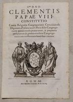 Papa Clemente VIII - Documento - Bolla Papale - 1596