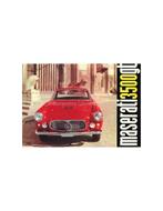 1960 MASERATI 3500 GT 2+2 TOURING BROCHURE, Nieuw, Author