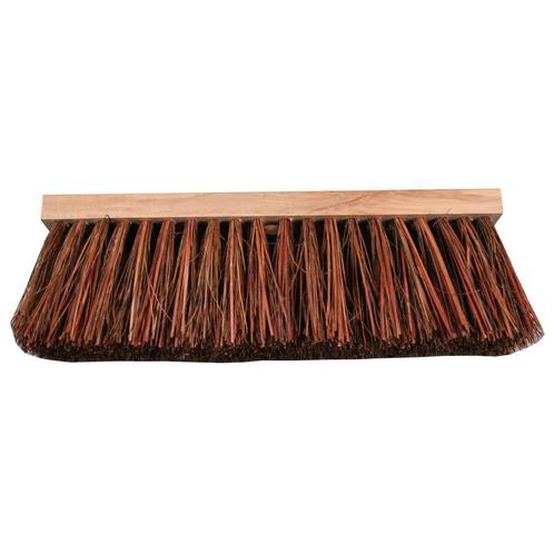 Benson Straatbezem - Hard - 45 cm - Natuurvezel Haren - V..., Tuin en Terras, Hand-tuingereedschap, Nieuw, Ophalen of Verzenden