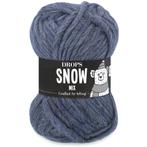 DROPS Snow / Eskimo Mix - 21 blauwe schaduw - Wol Garen, Hobby en Vrije tijd, Breien en Haken, Ophalen of Verzenden, Nieuw
