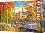 Herfst bij Notre Dame Puzzel (1000 stukjes) | Educa -, Hobby en Vrije tijd, Denksport en Puzzels, Verzenden, Nieuw