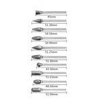 Set hoge kwaliteit frezen, wolfraamcarbide (10 stuks, 3 mm, Doe-het-zelf en Verbouw, Ophalen of Verzenden, Nieuw