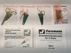 Viessmann H0 - 5231/5 - Modeltreinsporen (4) - 3x decoder, Hobby en Vrije tijd, Modeltreinen | H0, Nieuw