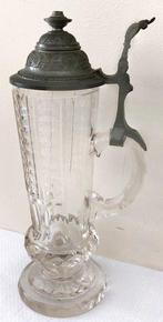 Bierpul - Kristal, Tin - Bohemen - 500 ml, Antiek en Kunst