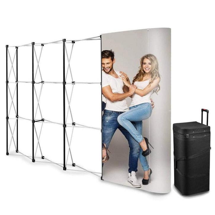 Beurswand | POP UP | Opvouwbaar | Incl. Wandpanelen + Roltas, Zakelijke goederen, Horeca | Keukenapparatuur, Nieuw in verpakking