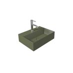 Fontein Salenzi Spy 40x30 cm Mat Groen (inclusief, Ophalen of Verzenden, Nieuw