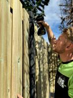 Nieuwe schutting nodig?, Nieuw