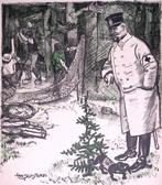 Spotprent over prins Hendrik die de Veluwe voor zichzelf..., Antiek en Kunst, Verzenden