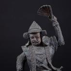 Japanese Tradition - sculptuur, Heian Samurai with Gunbai