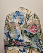 Exclusief oosters textiel in Art Nouveau - grijze kraan. -, Antiek en Kunst