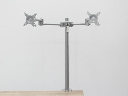 Monitorarm Dataflex - geschikt voor 2 monitoren - aluminium, Computers en Software, Monitoren, Gebruikt, Ophalen of Verzenden