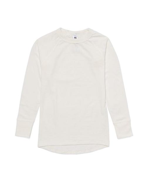 HEMA Kinder thermo t-shirt wit 4=35% / 3=25% / 2=15%, Kleding | Dames, Wintersportkleding, Nieuw, Verzenden