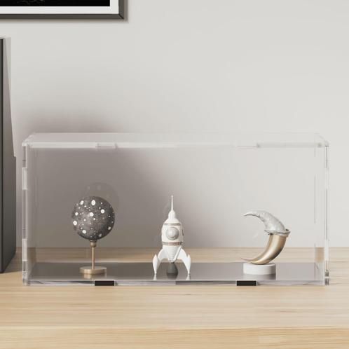 vidaXL Vitrine transparant 30x15x14 cm acryl, Huis en Inrichting, Kasten | Vitrinekasten, Nieuw, Verzenden