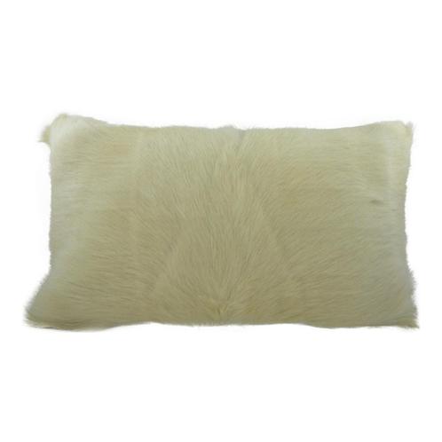 kussen geit wit 30x50cm, Huis en Inrichting, Woonaccessoires | Overige, Verzenden