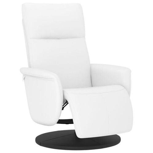 Relaxfauteuil Wit: 360Â° Draaibaar, Verstelbaar | OP = OP, Huis en Inrichting, Fauteuils, 50 tot 75 cm, 125 tot 150 cm, Nieuw