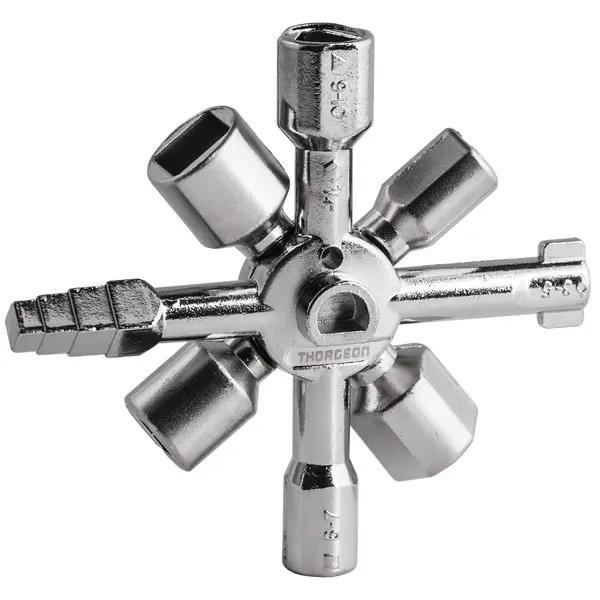 Thorgeon Universele sleutel 10 in 1 voor schakelkasten, Huis en Inrichting, Lampen | Overige, Nieuw, Ophalen of Verzenden