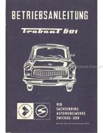 1982 TRABANT 601 INSTRUCTIEBOEKJE DUITS, Auto diversen