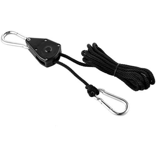Touwratel met karabijnhaken - Spanratel - 34kg, Doe-het-zelf en Verbouw, Overige Doe-het-zelf en Verbouw, Nieuw, Ophalen of Verzenden